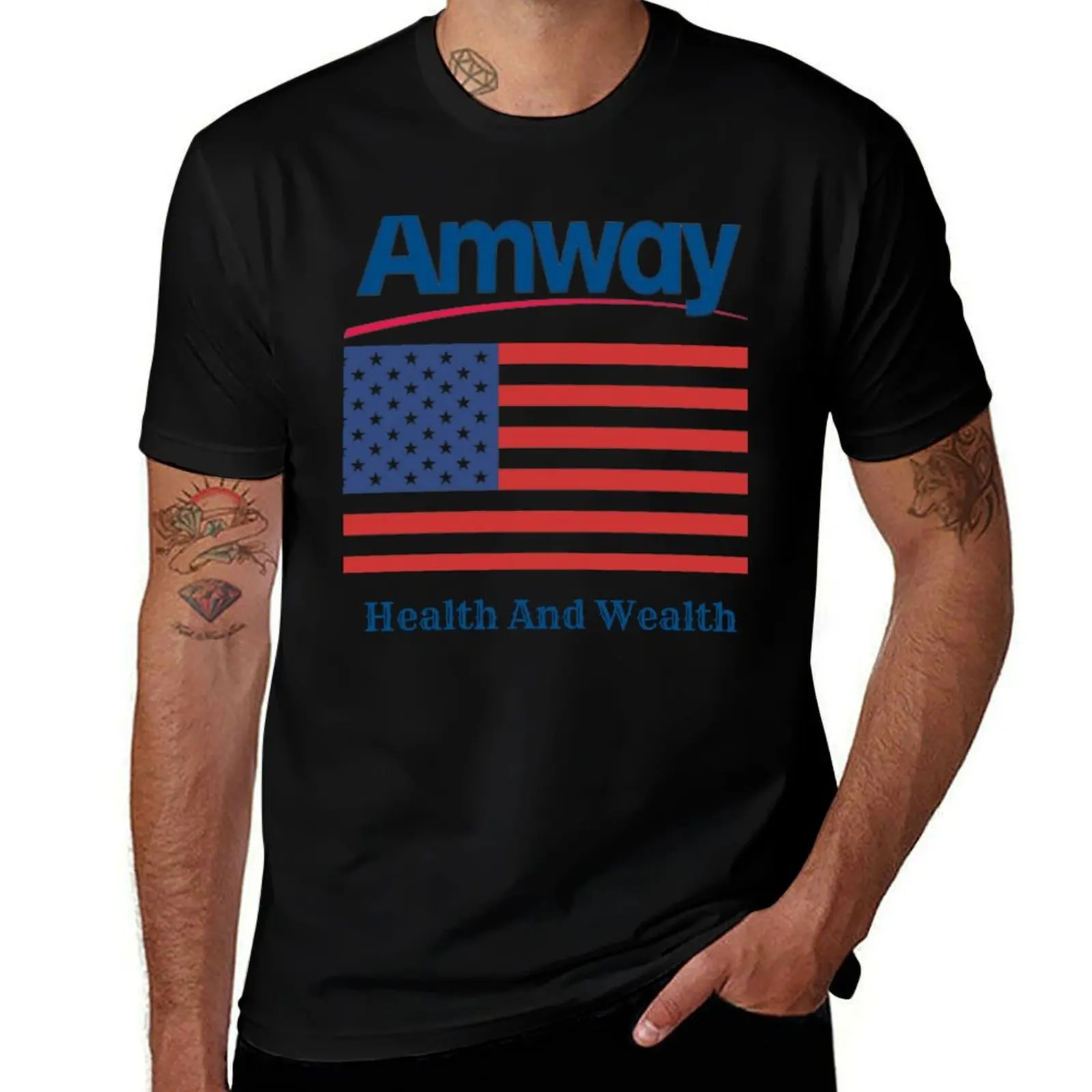 

Amway T-Shirts USA T-Shirt customs design your own Aesthetic clothing sports fans oversized t shirts for men