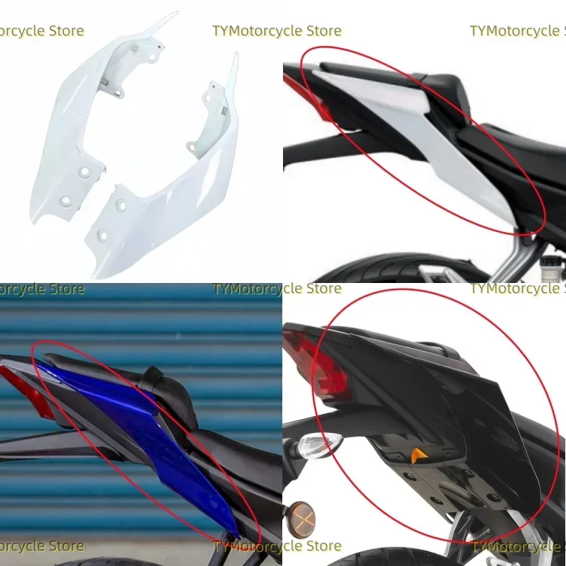 

Motorcycle Rear Passenger Seat Cover Side Panel Fairing Cowl Fit for YAMAHA YZF-R15 YZFR15 2018-2021 YZF-R125 YZFR125 2019-2022