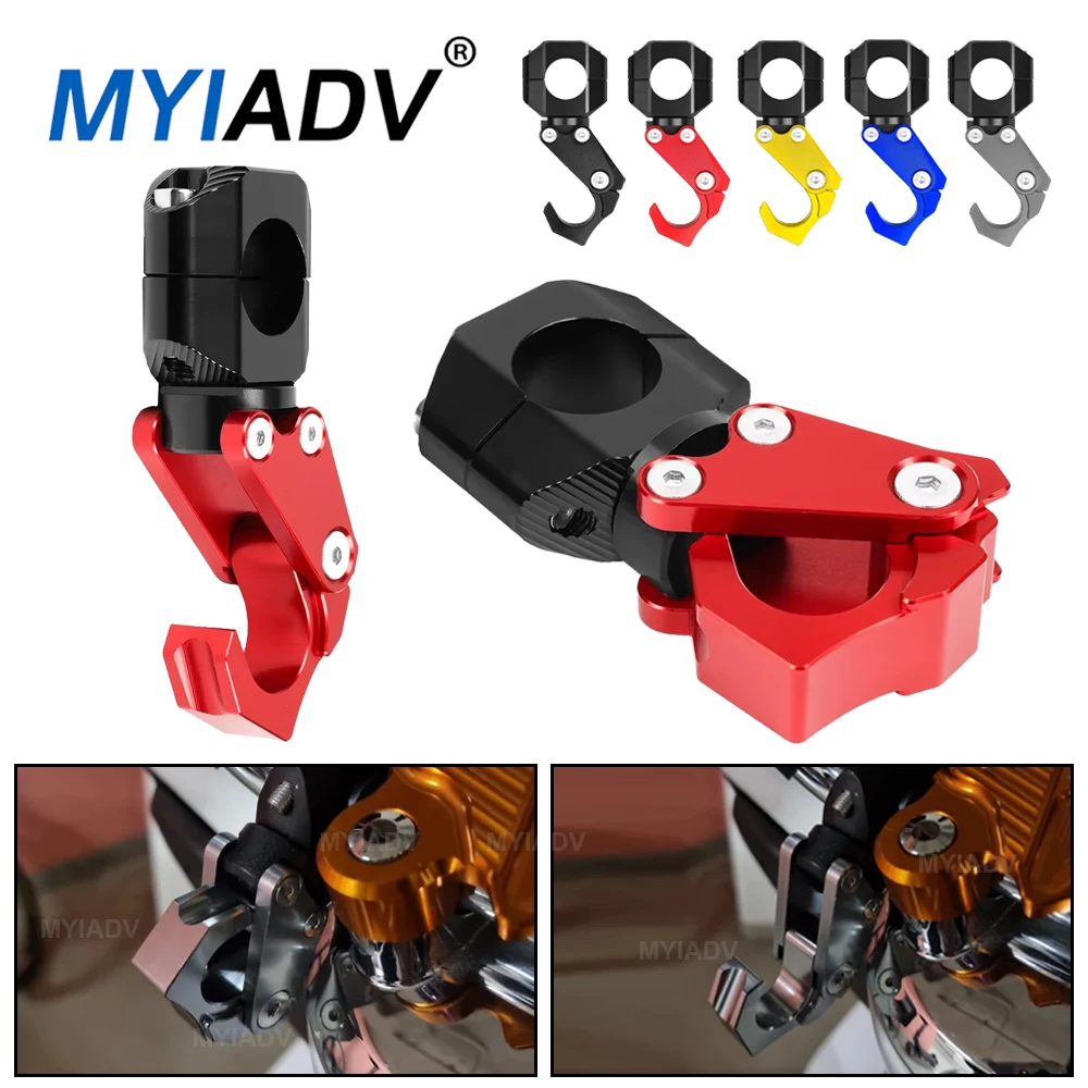 

22MM-30MM Motorcycle Luggage Hook For Honda PCX 160 125 150 ADV125 ADV160 Universal Helmet Hook Bag Holder Hanger Crotchet Grip