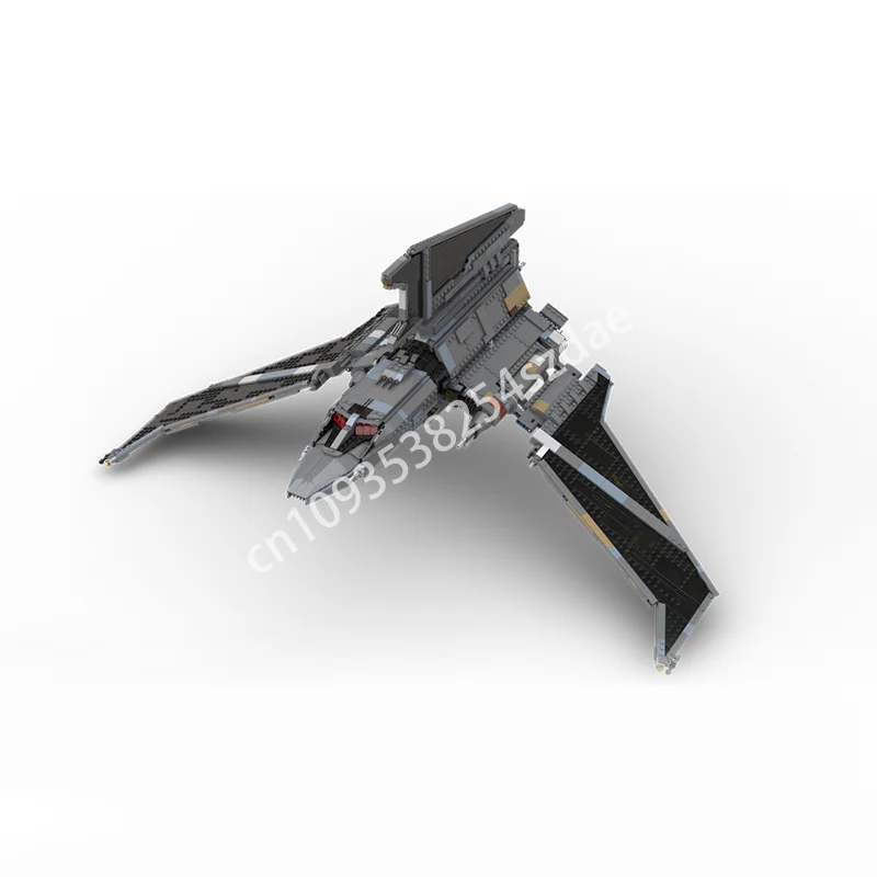 2189 sztuk MOC Star Battle Marauder (Bad Batch Shuttle) Model statku kosmicznego klocki do budowy układanie cegieł kreatywna zabawka dla dzieci prezent Diy