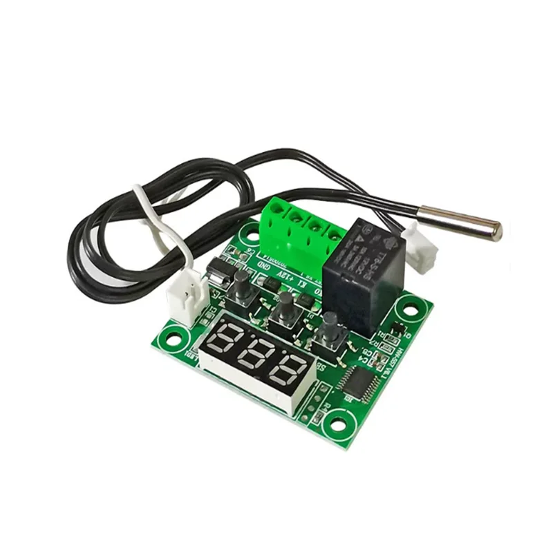 1pcs W1209 Digital Thermostat DC12V High-Precision Temperature Control Board Miniature Refrigeration and Heating Temperature Con