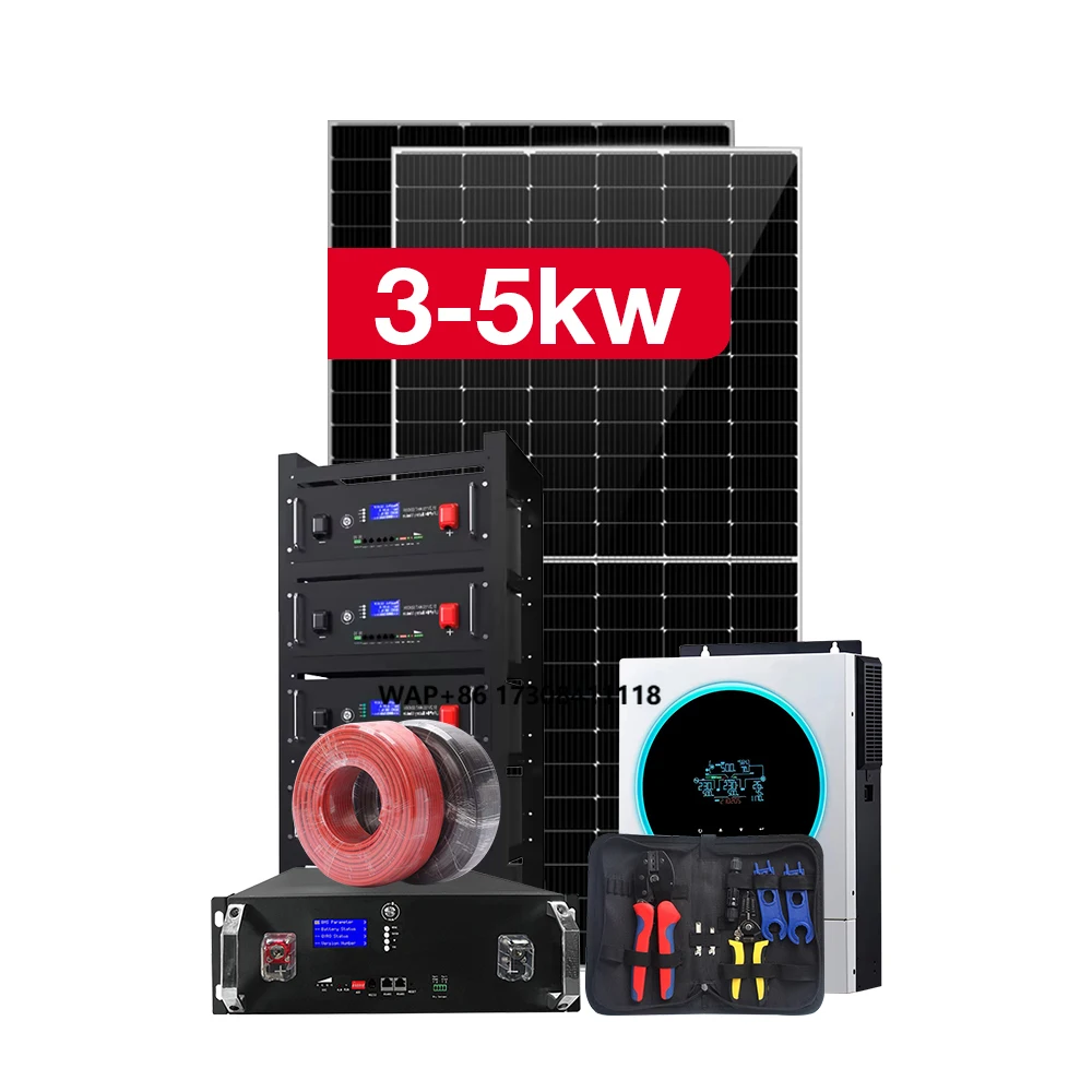 

Industrial Solar Panel Energy System 5kw 8kW 10kW 15kW 20kW Solar Energy Residential Hybrid Off Grid Solar System