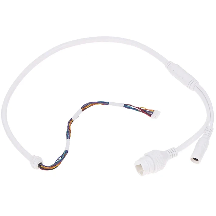 

Хвостовой кабель камеры Кабель Ethernet Lan PoE Сетевой кабель RJ45 10-контактный 10-ядерный для IP-камеры