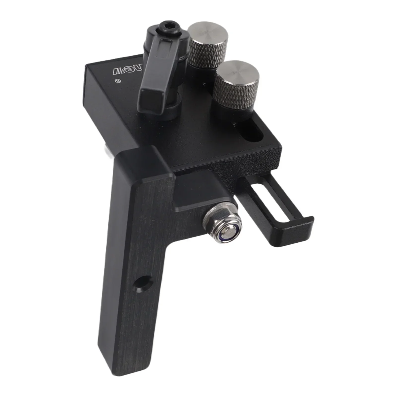 High Precision Woodworking Stop Aluminum Tool Miter Track Stop Woodworking Precision Tool Adjustable Track Stop Ergonomic Handle
