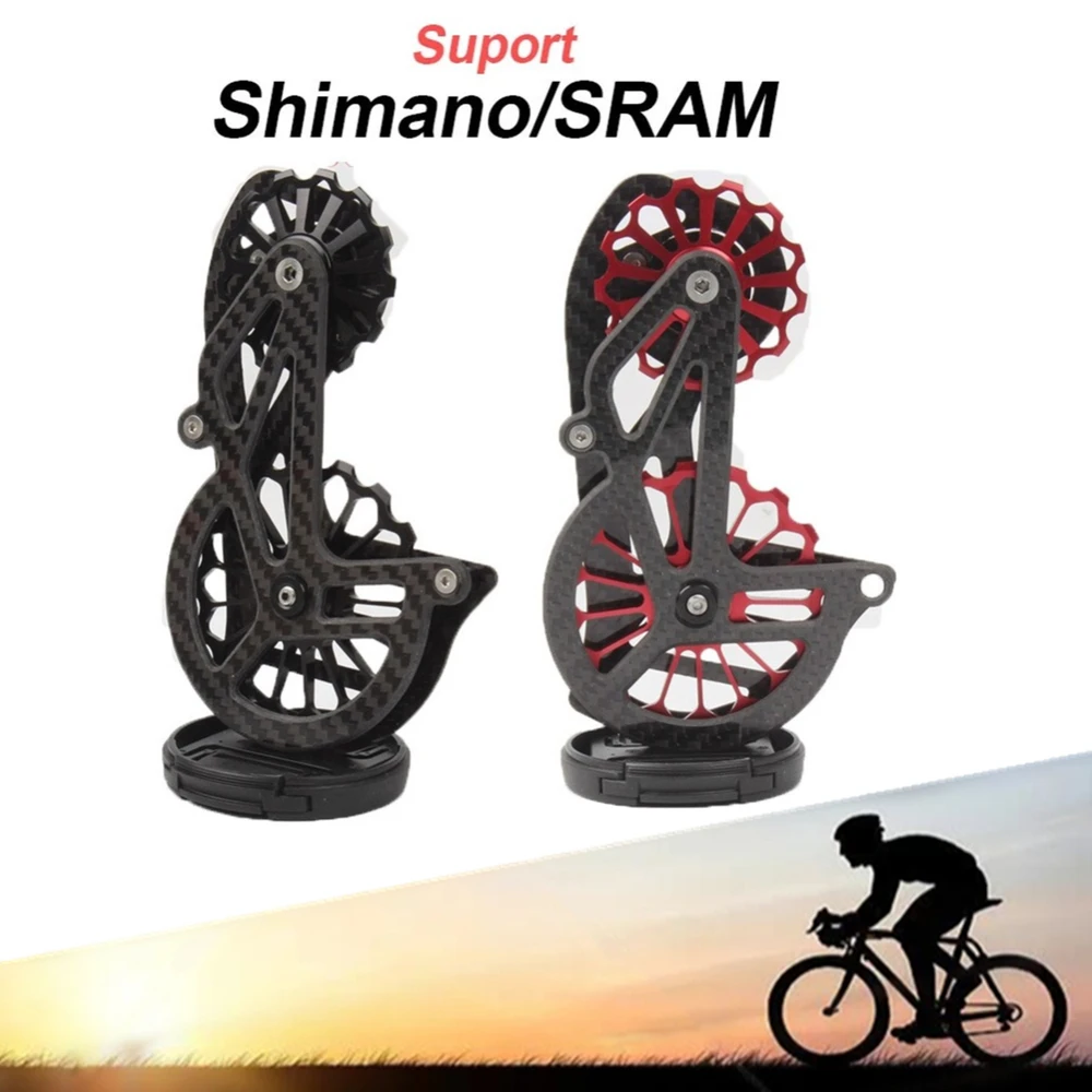 Ultra-Light Bike Rear Derailleur Pulley Guide Wheel For Shimano R5800 R6800 R7000 R8000 R9000 Sram 10V/11V  Bike Derailleur HOT