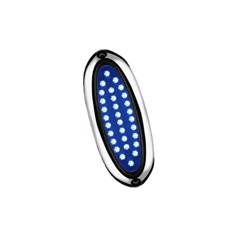 XA6H Underwater Lighting Solution for Boat Bottom and Decoration 30 High Brightness LEDs Stainless Low Profile
