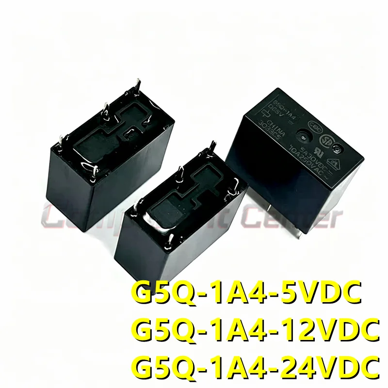 G5Q-1A4-DC5V G5Q-1A4-DC12V G5Q-1A4-DC24V (5-20pieces) DIP 5VDC /12VDC/24VDC A Miniature Power Relay ,Original In Stock