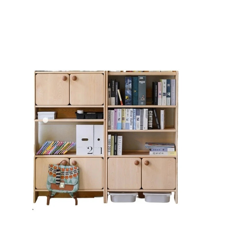 Maple all solid wood locker environmental protection combination storage