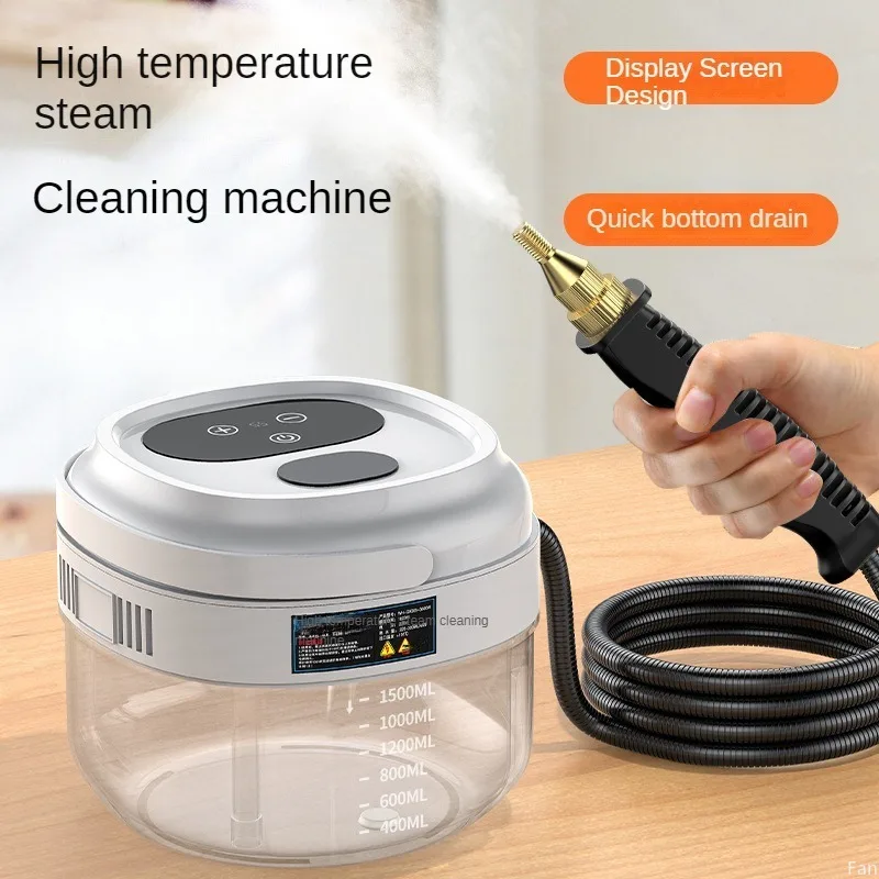 

Steam Cleaner 1500ml High Temperature Sterilization Air Conditioner Kitchen Hood Household/Car High Pressure Cleaner 110V /220V