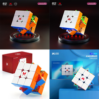 [Picube] QiYi XMD Tornado V4 Red LE 3x3 Flagship Matte Version Blue Le Magnetic Magic Speed Cube Tornado V4M Pioneer Puzzle Toys