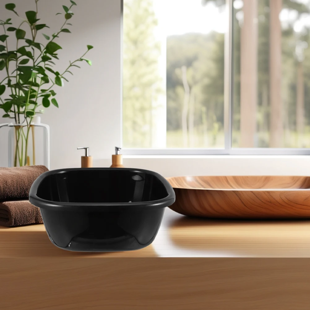 

3pcs Laundry Basin Household Washing Bucket Student Dormitory Portable Foot Soak Tub Cleaning Bowl Outdoor Small Round Wash