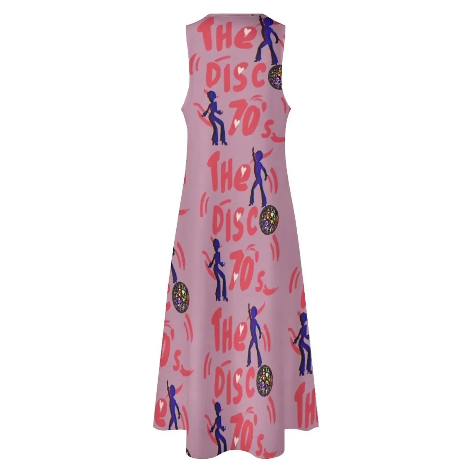 The Disco 70's Long Dress long dress women purple dress women party dresses