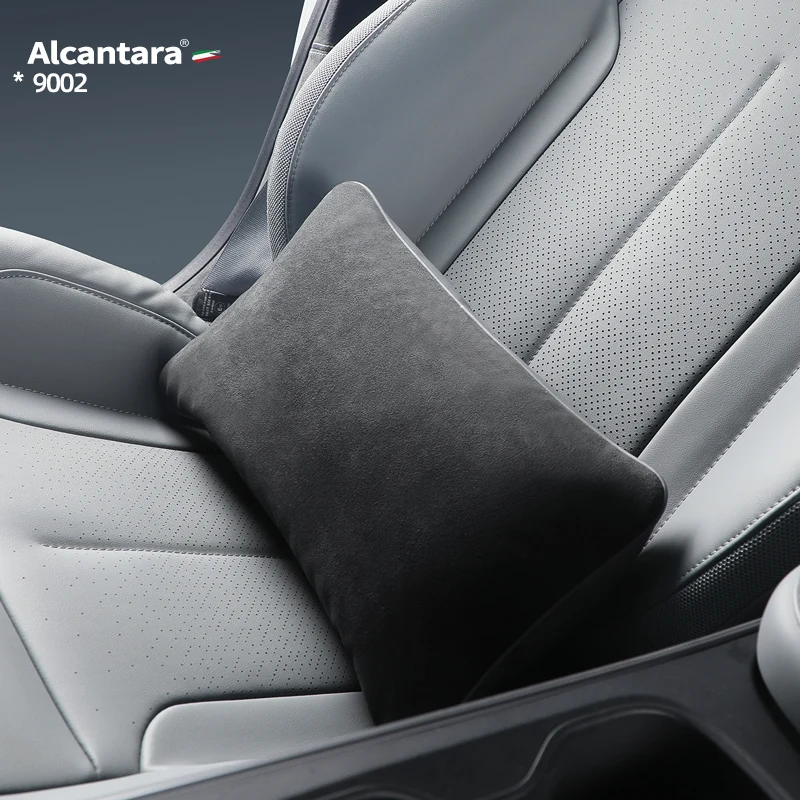 For Hyundai series Interior Accessories Car Neck Pillow Protective Lumbar Back Support Breathable Headrest Cushion Seat Pillow