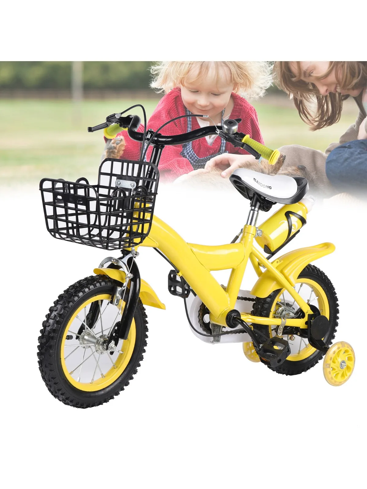 AliExpress 12" Bike Children Bicycle Kids Outdoor Bicycle for Boys and Girls 3-6 Years Old