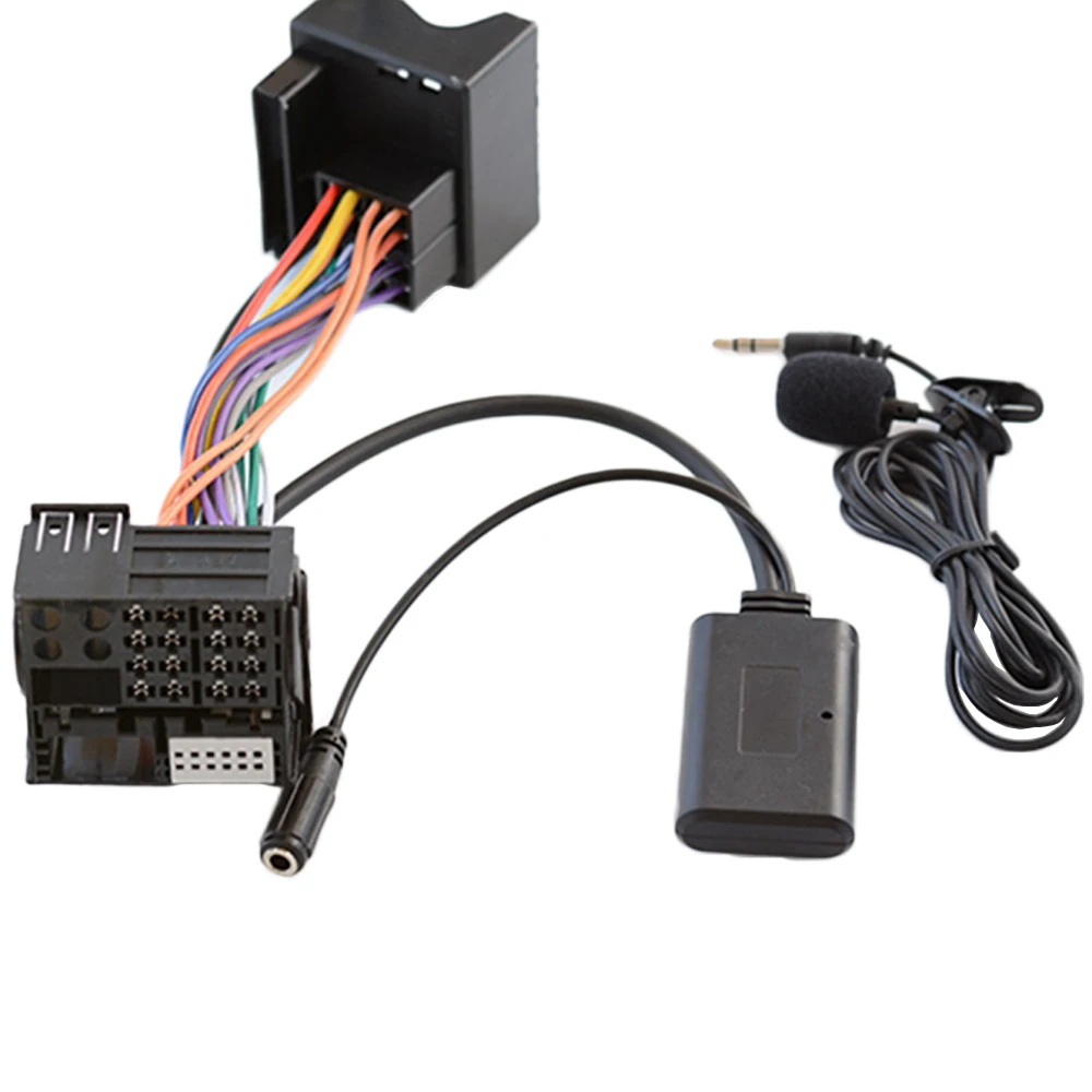 CLK-W209 محول توصيل كبير بكابل aux ذو 12 سنًا مع ميكروفون مناسب لـ Comand APS (فقط NTG2) CL (2004-2006) مع الصوت 20 #4