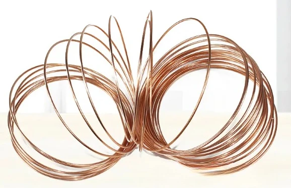 99.9% Pure Copper Hose Coil OD 1.6-10mm Air Conditioning Cooling Pipe
