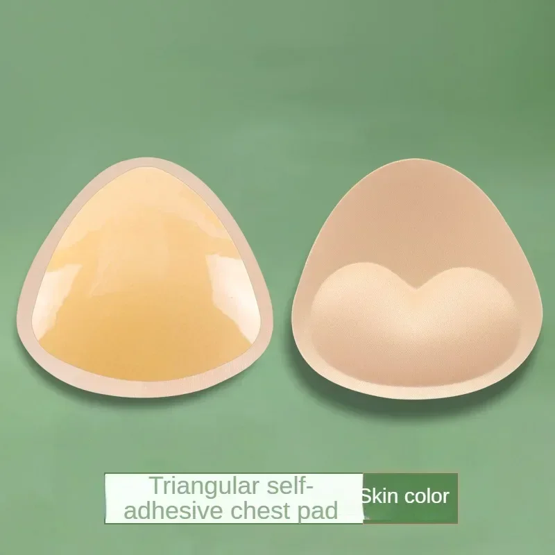 3D Thicken Chest Pads Bikini Set Push Up Padded Swimsuit Women Swimwear Silicone Thicker Breathable Sponge Bra Pad Nipple Cover image 5