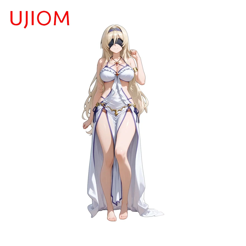UJIOM Sexy Sword Maiden Charming Girl Wall Sticker Beautiful Girl Graffiti Decoration Eye-catching Room Decoration Accessories