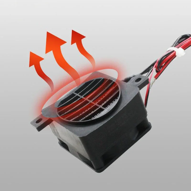 PTC-Heizung, 12 V, 24 V, 48 V, 110 V, 220 V, Keramik-Thermostat-isolierte Heizung mit Ventilator, Haustier-Isolierung, Inkubator, PTC-Elektroheizung, Auto – Detail 3