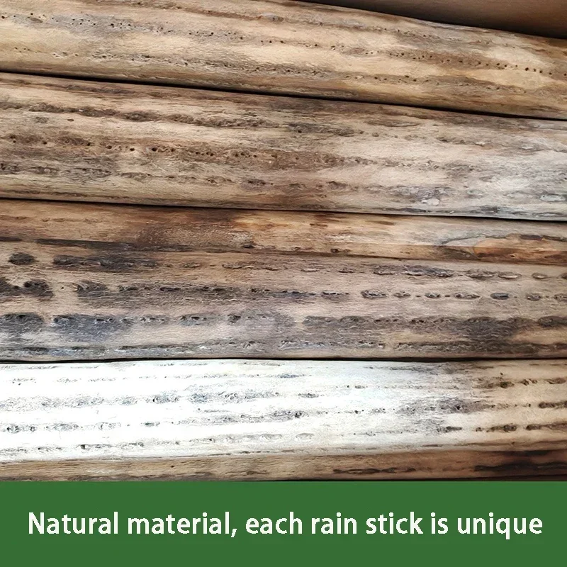 Cactus Rain Stick Sound Therapy Meditation Yoga Musical Instrument Shaker Spiritual Healing Rain Sticks Relaxation Instruments
