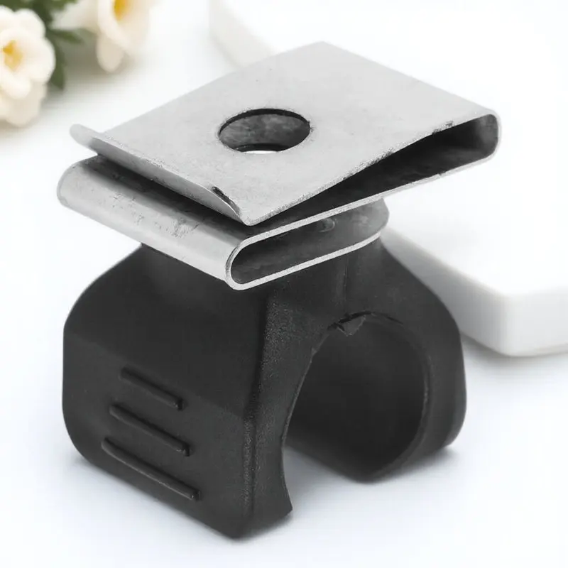 

Light Clip Heavy Duty Hard Hat Flashlight Mount Holder Easy Install Secure Fit for DIY Professionals Safety Gear