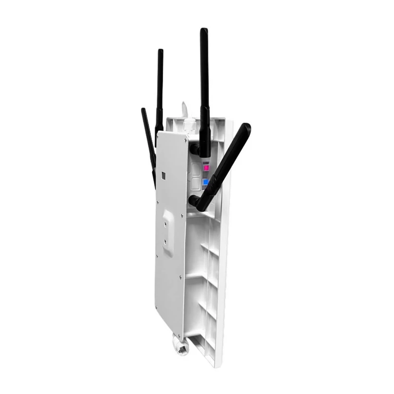 

Solar-Powered 4G Wireless Router Outdoor Waterproof WiFi Router for Outdoor Security Cameras, Mobile Phones, Computers