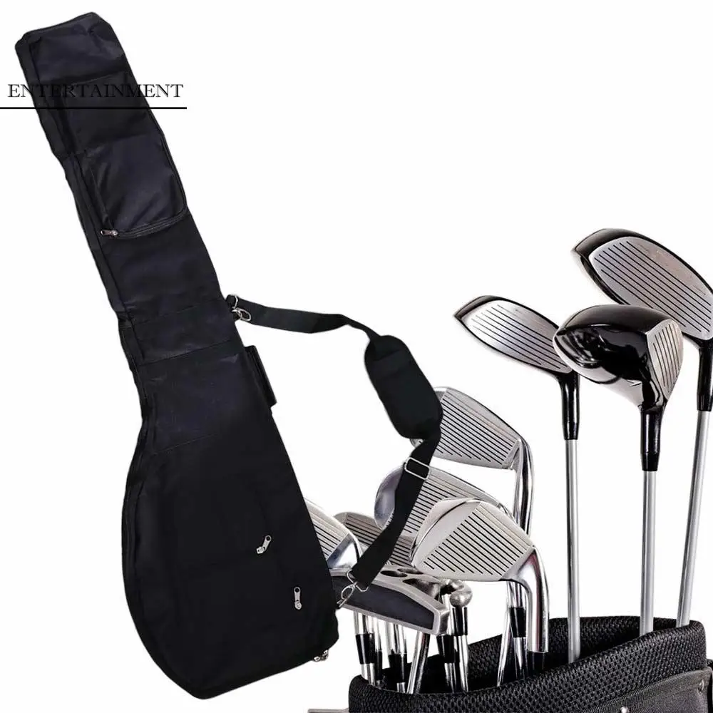 

Foldable Golf Sunday Bag Waterproof High-capacity Golf Club Bag Durable Adjustable shoulder strap Golf Training Case Travel