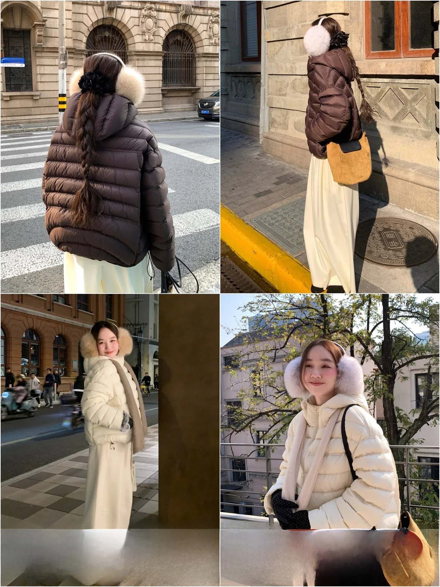 

TheWangs Winter ort 95 White Du down Jaet Women's 2025 Warmth Hooded Coat Casual Sle Thiened Long Sve Zipper