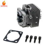 2-stroke 4 Bolt Gas Engine 29cc or 30.5cc or 32cc Cylinder Head Kit for 1/5 TIT FYE TSRC TOPSPEED XJM Engines Truck Rc Car Parts