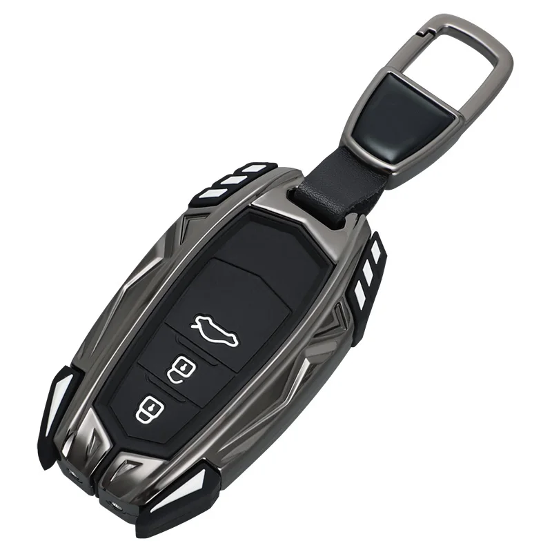 Car Key Fob Cover Case Holder Shell for Toyota Rav4 2021 Hybryd Camry 70 2020 Prado Corolla Sedan 2019 Keychain Accessories