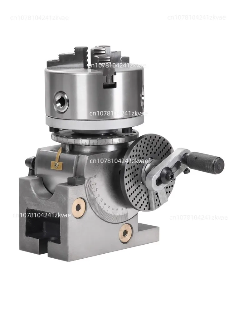 BS-0 Universal Dividing Head Precision Tailstock 100MM 3-Jaw Lathe Chuck Dividing Plates CNC Milling Head Tail Stock