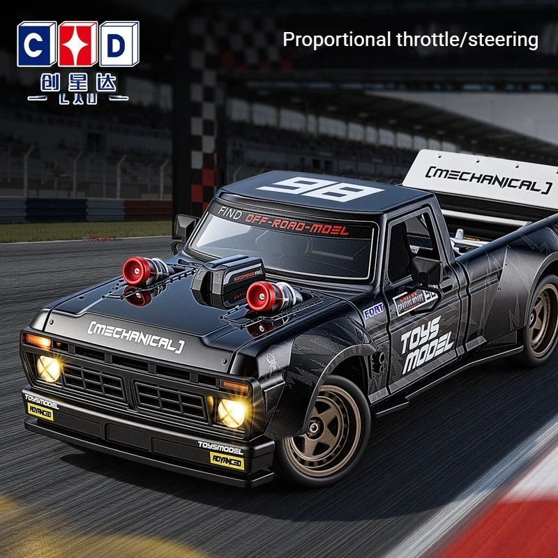 CXD CXD2401 RC Drift Car 1 24 Scale 4WD Full Proportional Remote Control Pickup Drift Racing Model for Adult Hobby
