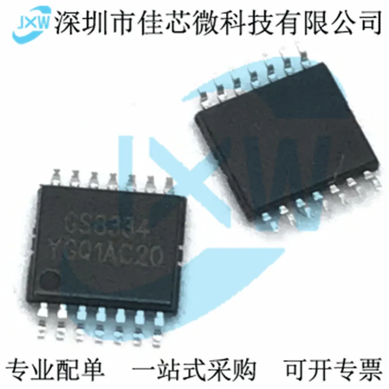 10 шт./лот Φ GS8334 GS8334-TR IC Gainsil Original, TSSOP-14. Power IC