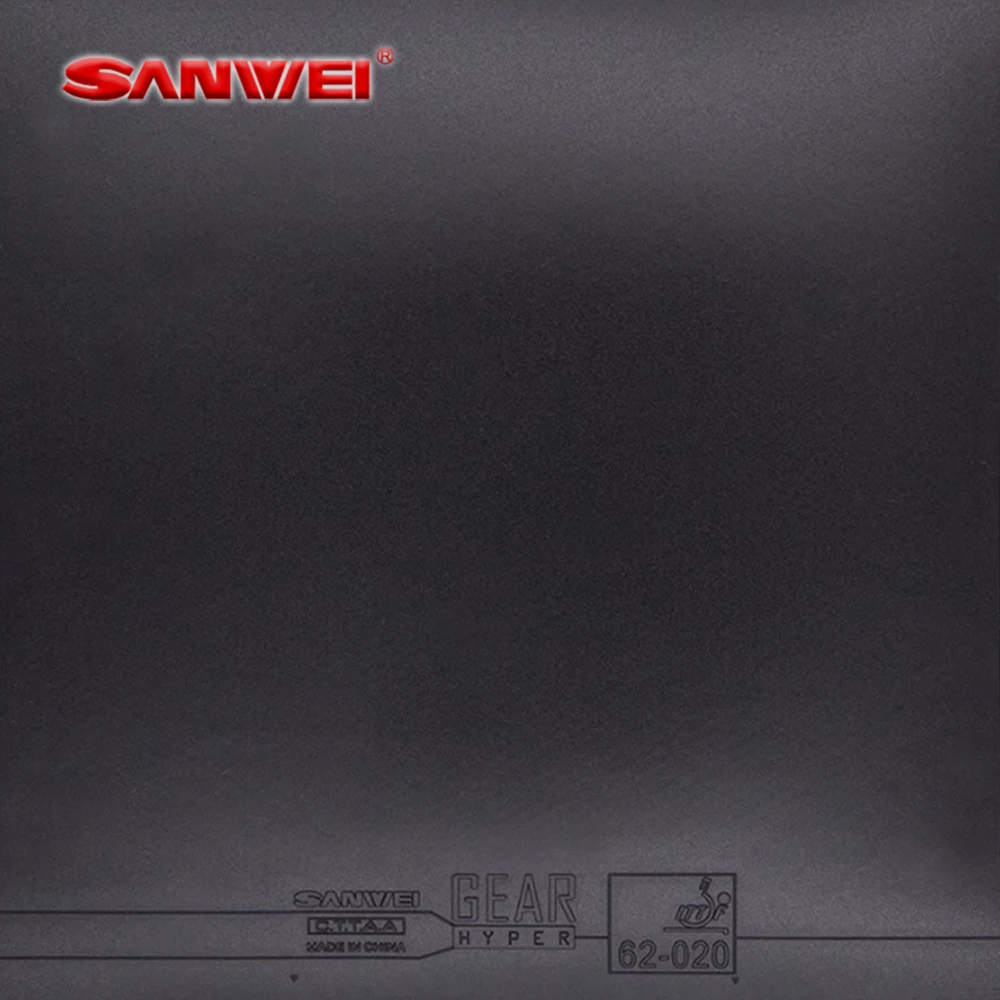 غطاء تنس الطاولة المطاطي الأصلي من SANWEI GEAR Hyper لتنس الطاولة / ورقة تنس الطاولة المطاطية بينغبونغ