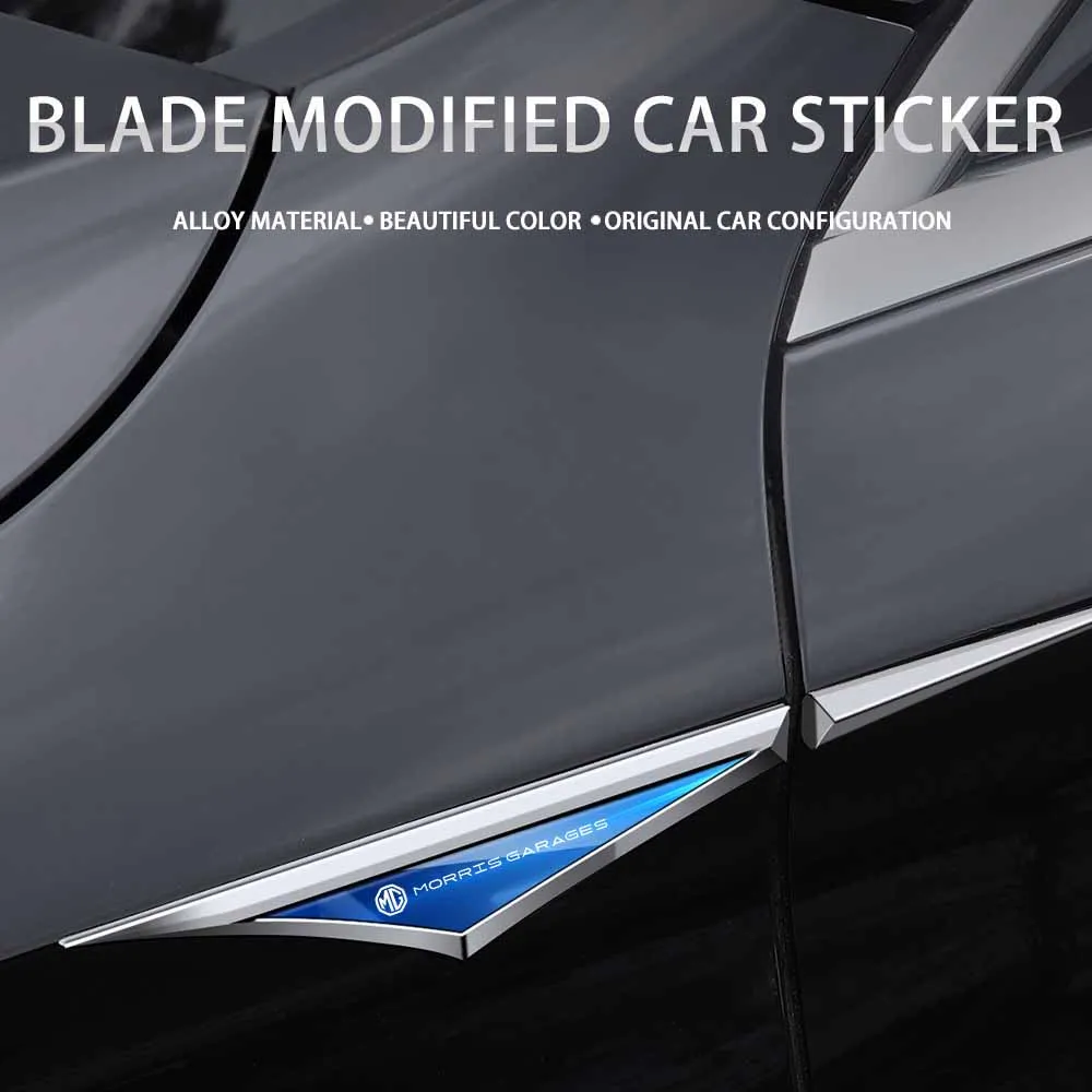 3D car fender metal sticker body modification For MG ZS GS 5 Gundam 350 Parts TF GT 6