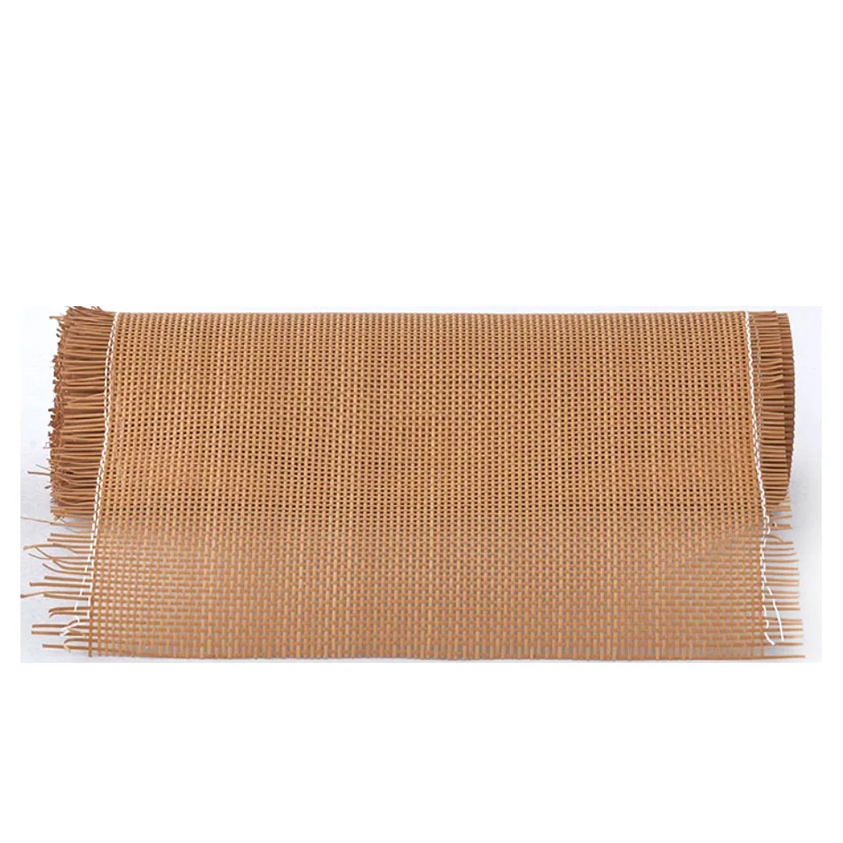 40  50 60 70cm wide 1m 1.5m 2meter PE Plastic Rattan Webbing Roll Cane Wicker Sheet For Chair Table Furniture Repairing Material