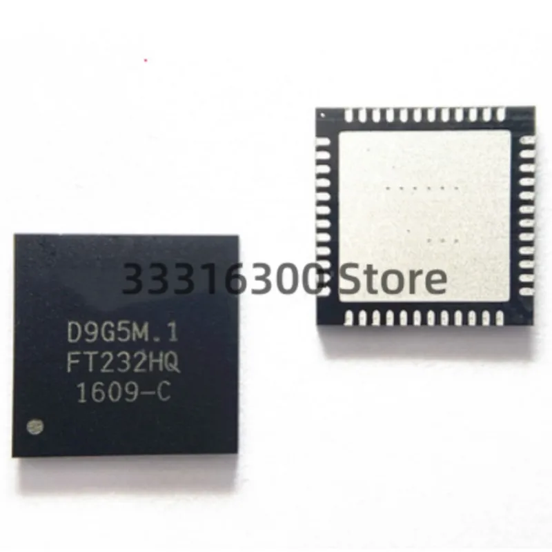 5PCS New FT232HQ-REEL  Silk screen  FT232HQ  QFN48  Microcontroller chip IC