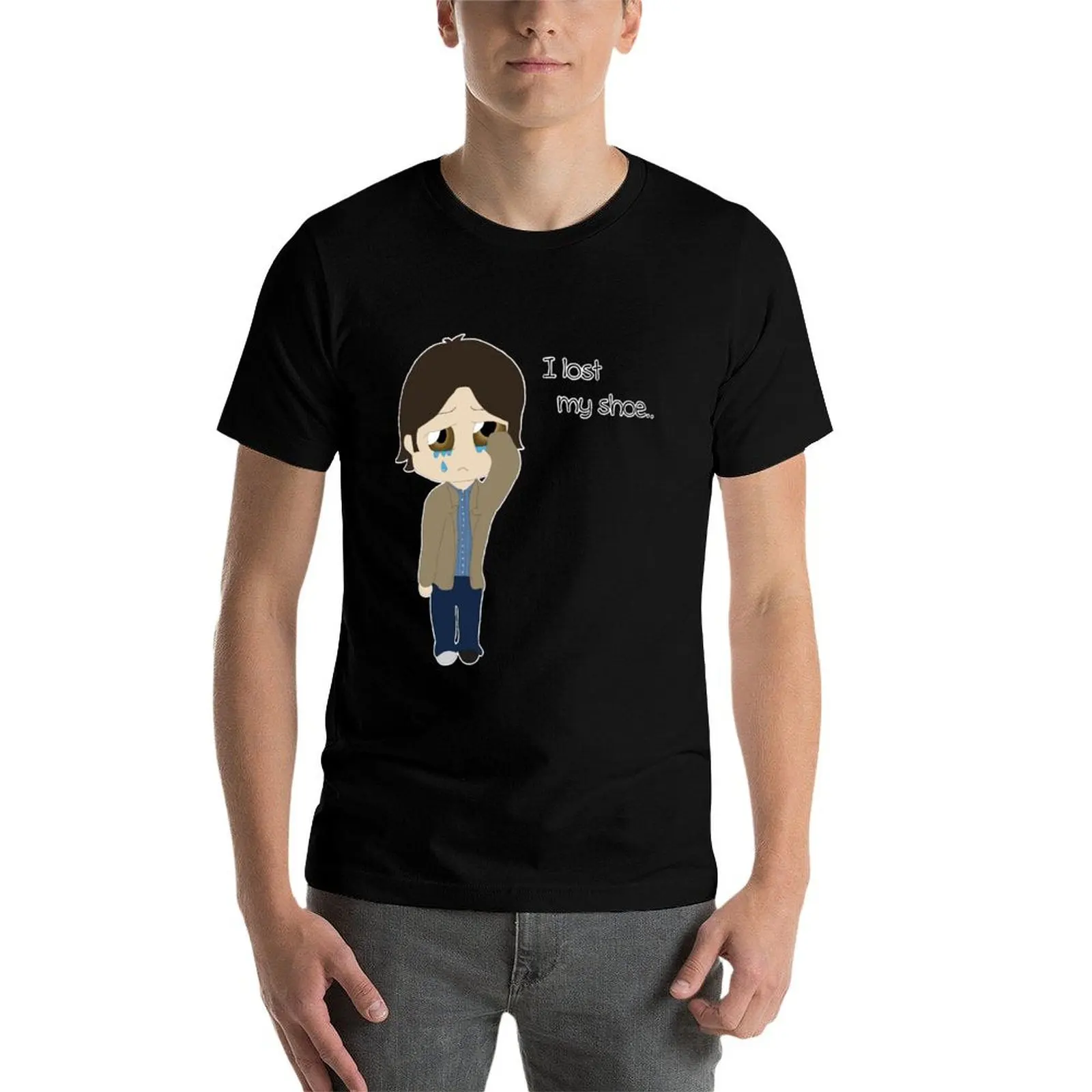 Perdido mi zapato camiseta camisetas con estampados camiseta hombre liso