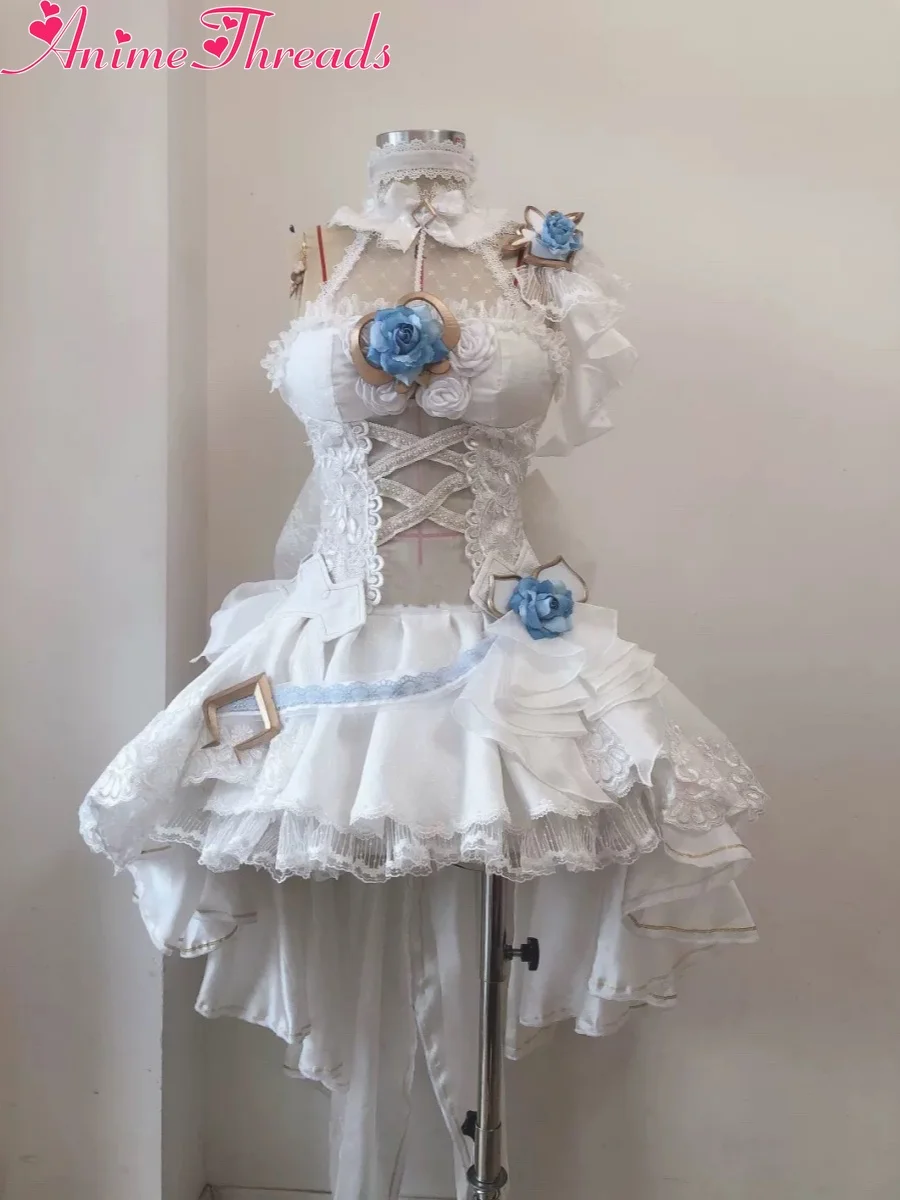 

THREAD Honkai Impact 3 Rita Rossweisse Bride Cosplay Costume Cos Game Anime Party Uniform Hallowen Play Role Clothes Clothing