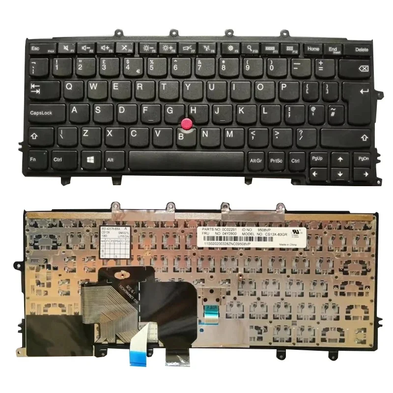 Multi‑Language Laptop Keyboard For Thinkpad X230S X240 X250 X260 X270 A275 US UK RU SP FR BR TR JP