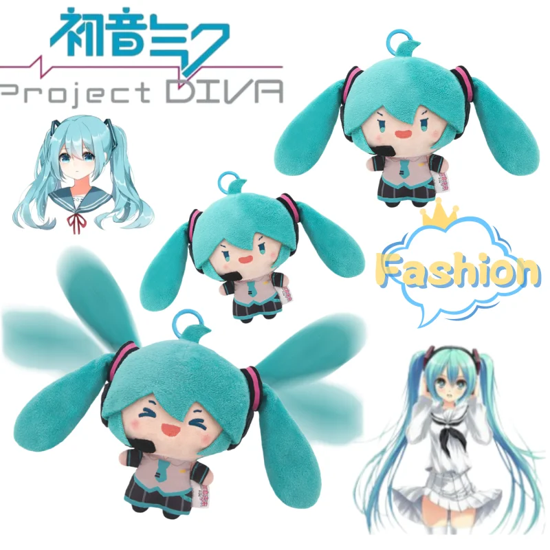 

Hatsune Miku MEIKO Doll Cartoon Fashionable Personalized High-Appearance Large-Capacity Portable Student Backpack Keychain Gift