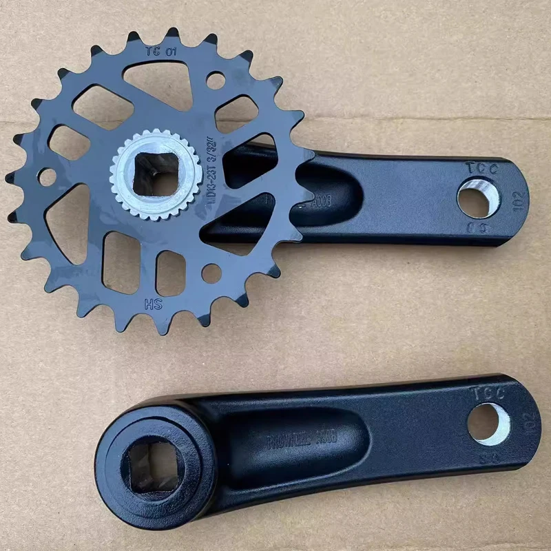 Prowheel 23 T 89 102 114 MM Single Plate Chlid Kids Bicycle Chain Wheel Crank
