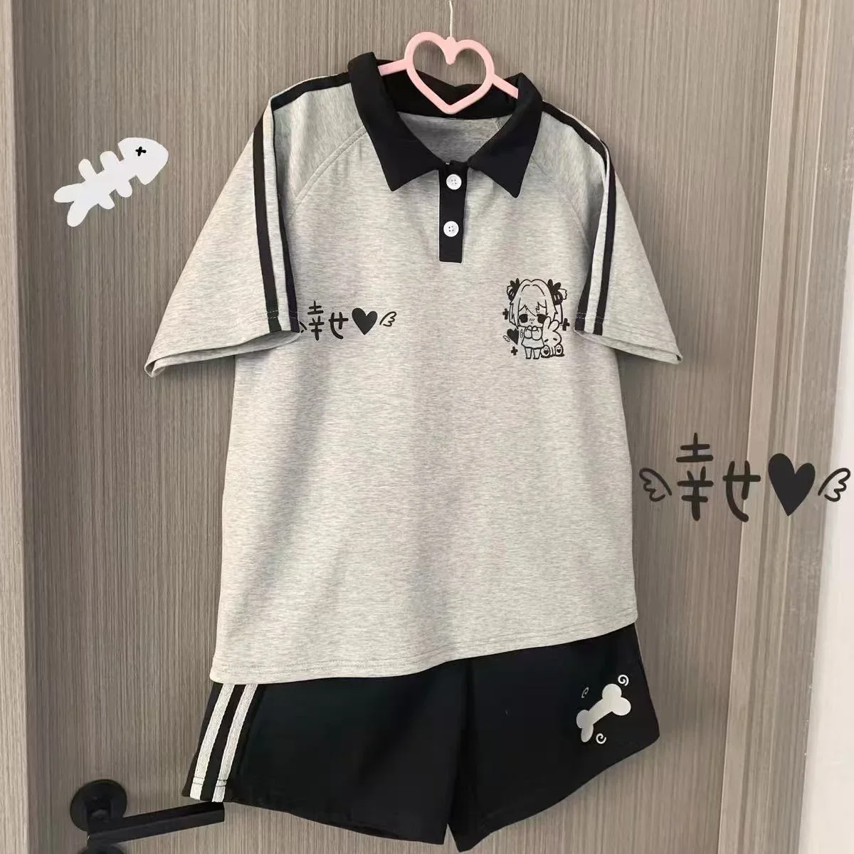 Summer Woman Tshirts 2025 Ropa Mujer Short Sleeve Casual Tees Japanese Cute Camisetas Y2k T-shirt Fashion Cute Oversized Tops