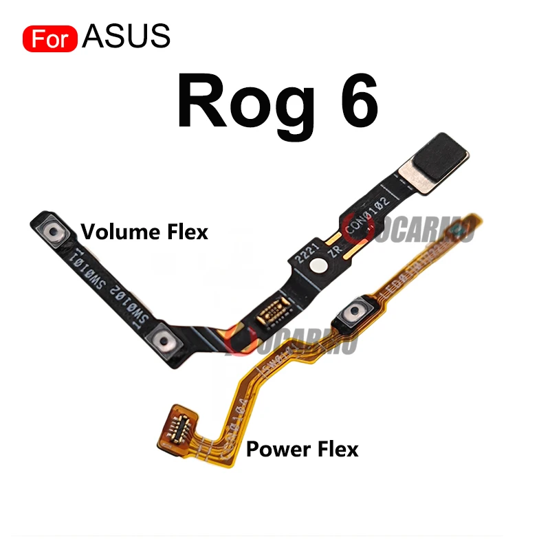 For ASUS ROG Phone 6 rog6 Power On/Off And Volume Buttons Flex Cable Replacement Repair Parts