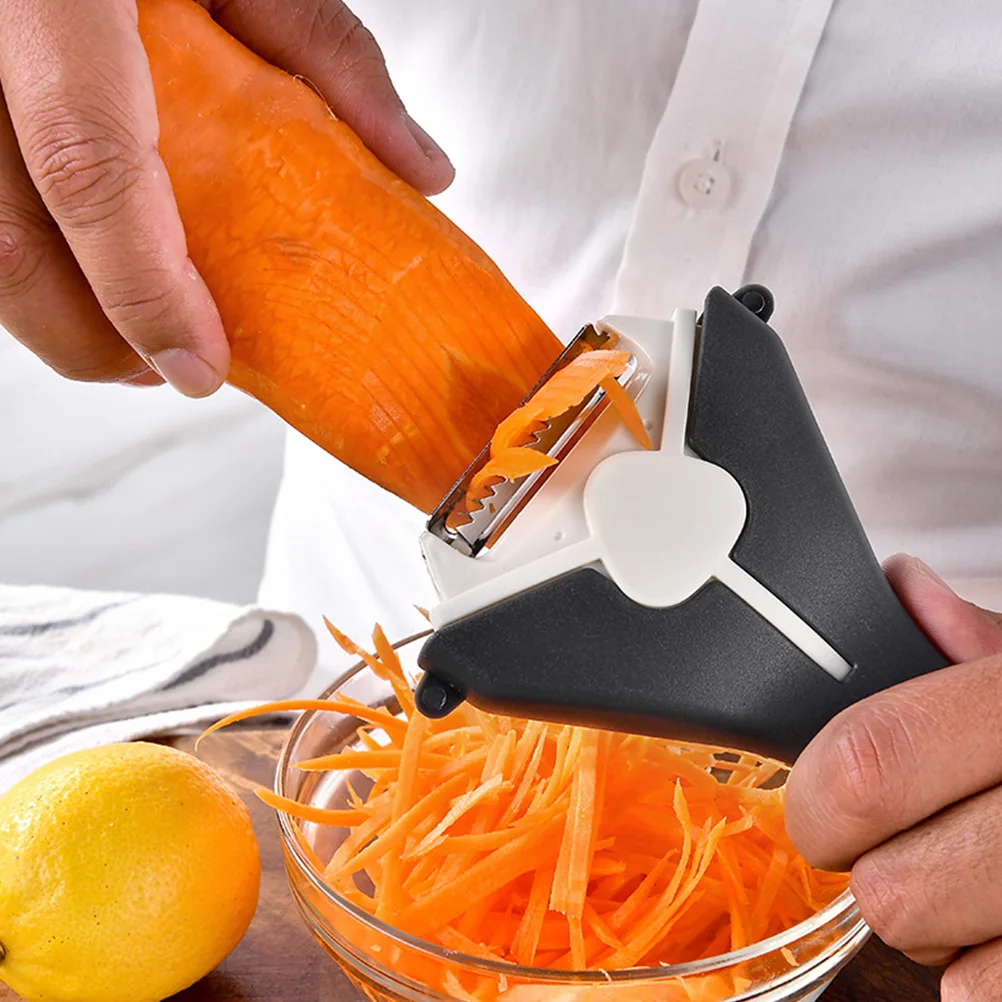 

Stainless Steel PP Kitchen Tool Easy Clean Veggie Slicer Grater Manual Fruit Peeler Time Saving Non Injury Kitchen