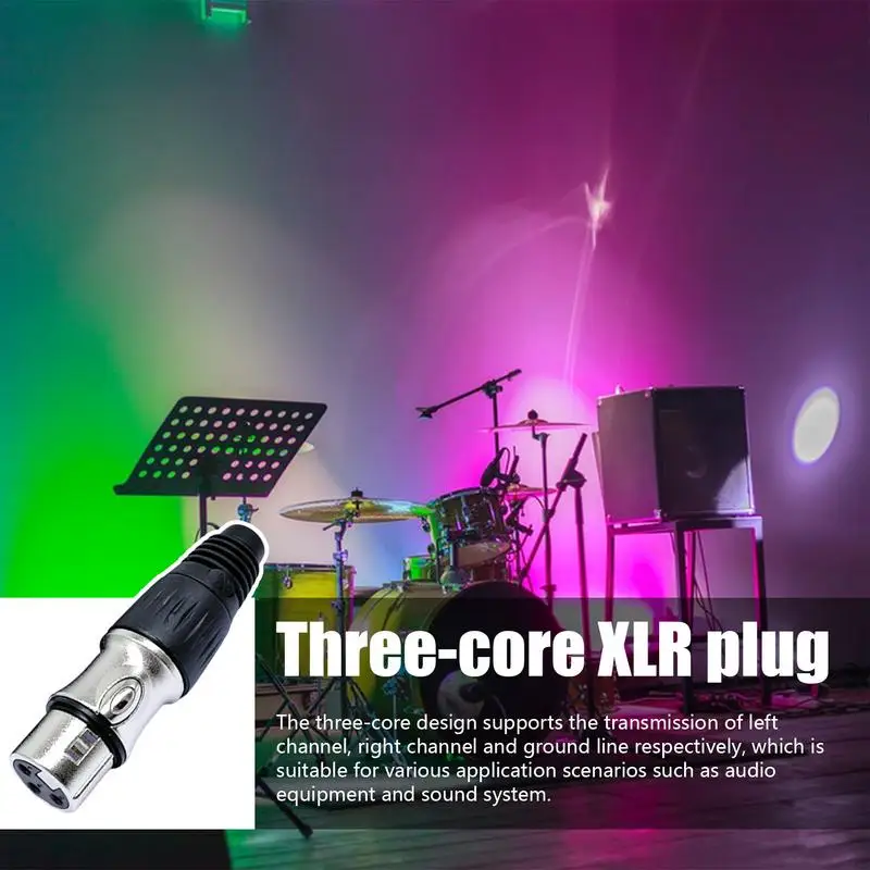 Microphone Cable Plug Headphone Extension Cable Microphone Jack Audio Cable Adapter Black Microphone Plug For Microphones