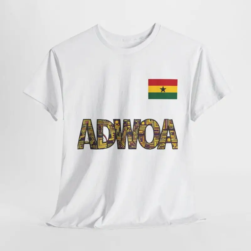 

Adjoa Ghana Names T Shirt Monday Born for Her African Pride Family