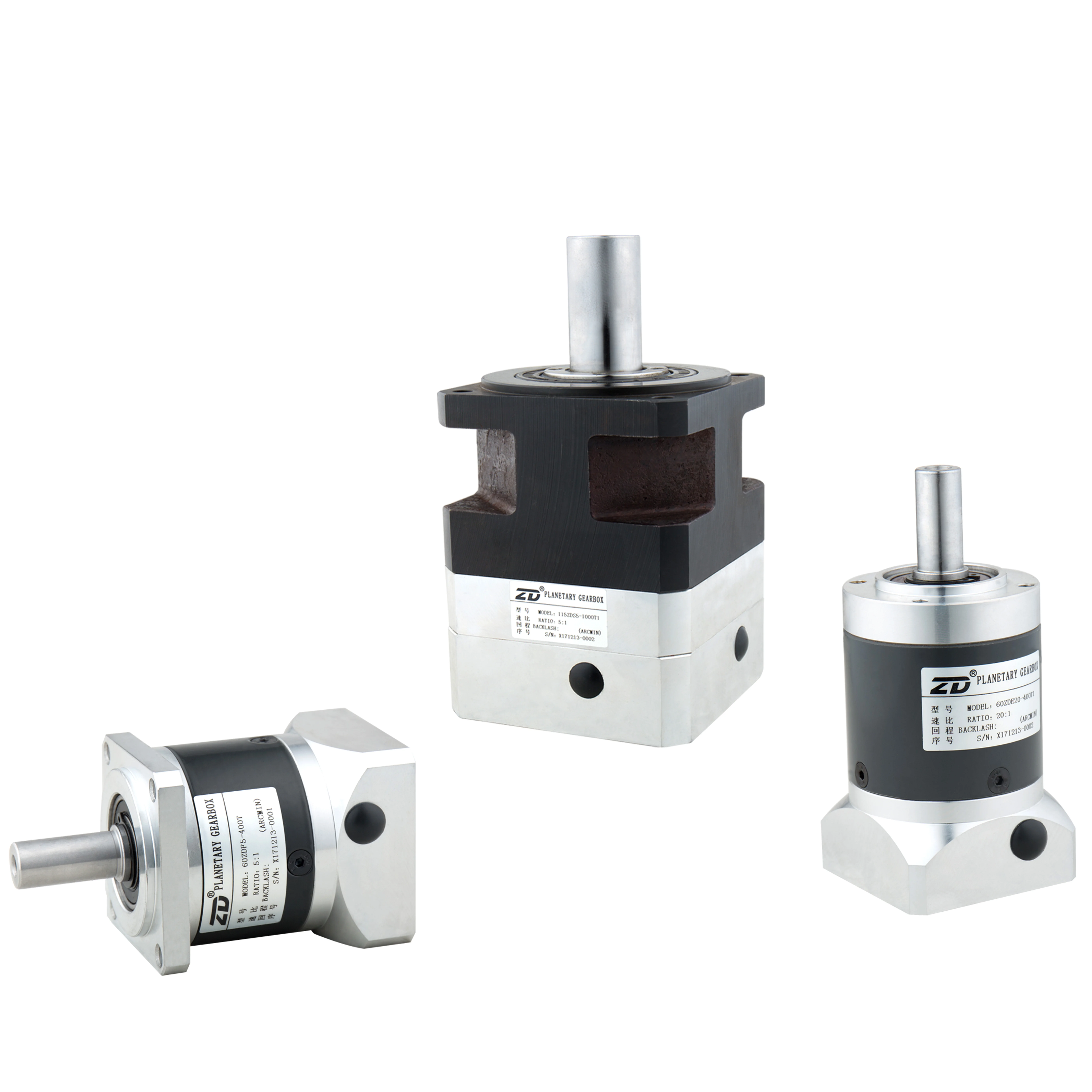 Motor Ratio 3:1-512:1 High Precision Planetary Gearbox 40ZDF