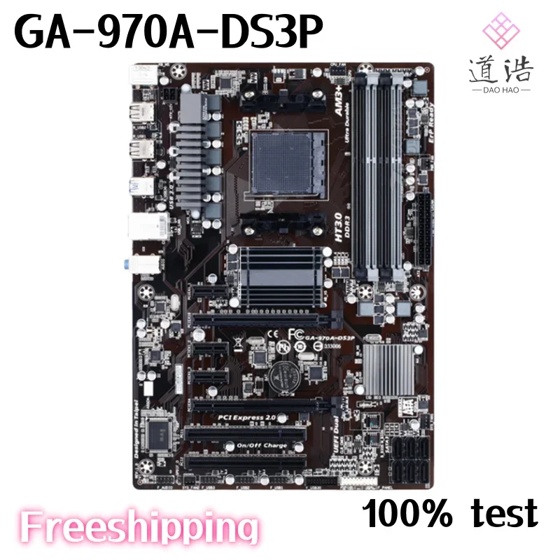 For GA-970A-DS3P Motherboard 32GB Socket AM3 DDR3 ATX 970 Mainboard 100% Tested Fully Work