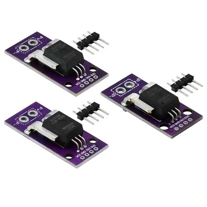 ACS758LCB-050B-PFF-T Hall-Stromsensor – Lineares DIY-Modul, Bidirektional, Hochpräzise